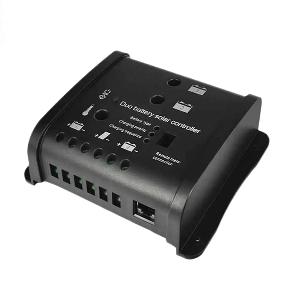 24V 12V 10A Auto Solar Panel Battery Charge Controller PWM Solar System Charging Regulator
24V 12V 10A Auto Solar Panel Battery Charge Controller PWM Solar System Charging Regulator