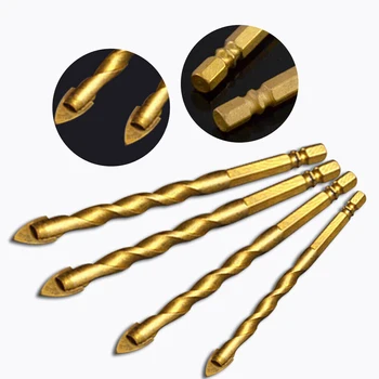 4pcs Cross Spear Head Tungsten Drill Bit Set 6-12mm Hex Shank Twist Drill Bit Tile Lengthen Drill Hole Tool
4pcs Cross Spear Head Tungsten Drill Bit Set 6-12mm Hex Shank Twist Drill Bit Tile Lengthen Drill Hole Tool
