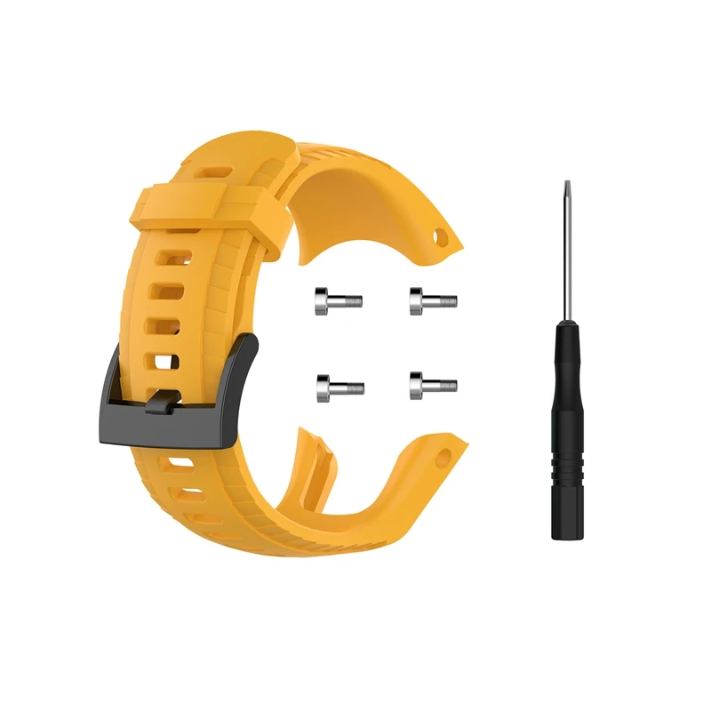 Silicone Wristband Watch Strap Band Bracelet for Suunto 5 Fitness Watch Outdoor Sport Smart Watch for Man and Women
Silicone Wristband Watch Strap Band Bracelet for Suunto 5 Fitness Watch Outdoor Sport Smart Watch for Man and Women
