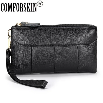 COMFORSKIN Luxury Cowhide Women Day Clutches Fashion Soft Style Double Compartment Girl's Clutch Bags Dropshipping Messenger Bag
COMFORSKIN Luxury Cowhide Women Day Clutches Fashion Soft Style Double Compartment Girl's Clutch Bags Dropshipping Messenger Bag