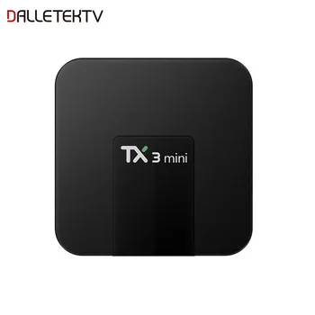 

Tx3 Mini Android 7.1 Smart Tv Box 1G/8G 2G 16G Amlogic S905W Quad Core H.265 2.4Ghz Wifi 100M LAN Media Player Set Top Tv Box 4K