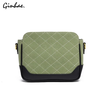 Luxury Patchwork Leather Faux Suede Handbags Women Casual Plaid Shoulder Bags Ladies Designer Crossbody Bags Nubuck Messenger Bag
Luxury Patchwork Leather Faux Suede Handbags Women Casual Plaid Shoulder Bags Ladies Designer Crossbody Bags Nubuck Messenger Bag