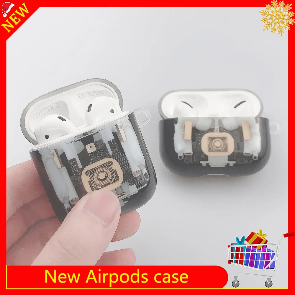 TPU Soft Earphone Case for Airpods 2 1 pro print Transparent machinery Funda Cover protective Charging dust guard Accessories
TPU Soft Earphone Case for Airpods 2 1 pro print Transparent machinery Funda Cover protective Charging dust guard Accessories