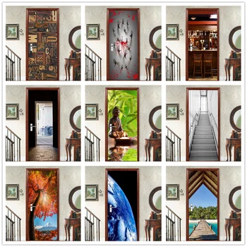 Creative Front Door Decorations Home Long Stairs Earth Blood Handprint Seasonal Scenery Door Sticker Wallpaper Bedroom Mural Art
Creative Front Door Decorations Home Long Stairs Earth Blood Handprint Seasonal Scenery Door Sticker Wallpaper Bedroom Mural Art