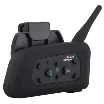 EU Plug V4/V6 Helmet Intercom 6 Riders 1200M Motorcycle Bluetooth Intercom Headset Walkie Talkie Helmet BT Interphone/Vnetphone
EU Plug V4/V6 Helmet Intercom 6 Riders 1200M Motorcycle Bluetooth Intercom Headset Walkie Talkie Helmet BT Interphone/Vnetphone