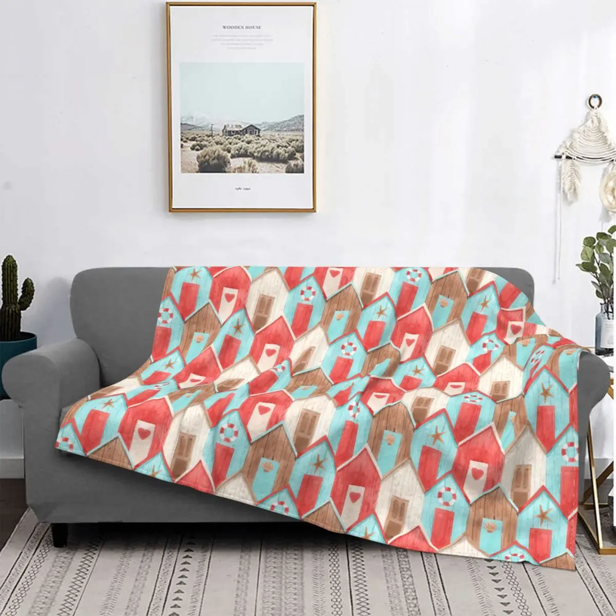 Watercolor Of Beach Retro House Blankets Fleece Decoration Ultra-Soft Throw Blankets for Bedding Bedroom Plush Thin Quilt
Watercolor Of Beach Retro House Blankets Fleece Decoration Ultra-Soft Throw Blankets for Bedding Bedroom Plush Thin Quilt