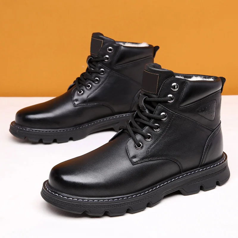 Men's trends Boots Leather Shoes High Top Fashion Motorcycle Winter Cashmere Men's Boots British Boots for Men Free Shipping
Men's trends Boots Leather Shoes High Top Fashion Motorcycle Winter Cashmere Men's Boots British Boots for Men Free Shipping
