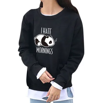 Women Autumn Sweatshirts Plus Velvet Cartoon Print Sweatshirt Casual Loose Round Collar Sweatshirts
Women Autumn Sweatshirts Plus Velvet Cartoon Print Sweatshirt Casual Loose Round Collar Sweatshirts
