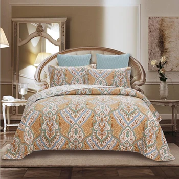 1pc Bed cover+2pcs Pillowcases Python pattern Bedspread Cyan Khaki Bedding set Quilting Blanket Vintage Style Bed cover Quilt
1pc Bed cover+2pcs Pillowcases Python pattern Bedspread Cyan Khaki Bedding set Quilting Blanket Vintage Style Bed cover Quilt