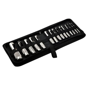 15Pcs 3.0mm-25mm Pick Leather Tools Leather Hollow Punch Leather Craft Hole Craft Set for Clothing Canvas
15Pcs 3.0mm-25mm Pick Leather Tools Leather Hollow Punch Leather Craft Hole Craft Set for Clothing Canvas