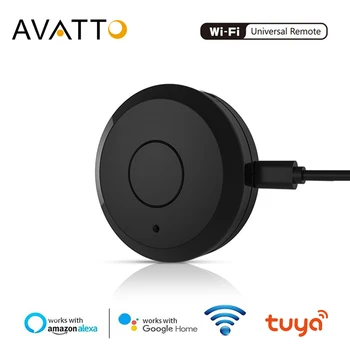 AVATTO WIFI IR Remote Controller,Smart Universal 2.4G Remote Voice Control with Alexa,Google Home Infrared Smart Home Automation
AVATTO WIFI IR Remote Controller,Smart Universal 2.4G Remote Voice Control with Alexa,Google Home Infrared Smart Home Automation