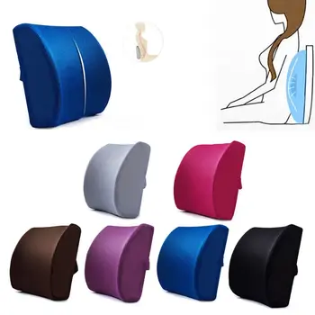New Back Waist Cushion Pillow Support Massage Lumbar Soft Memory Foam Relieve Pain Fatigue Home Office Chairs in the Car Seat
New Back Waist Cushion Pillow Support Massage Lumbar Soft Memory Foam Relieve Pain Fatigue Home Office Chairs in the Car Seat