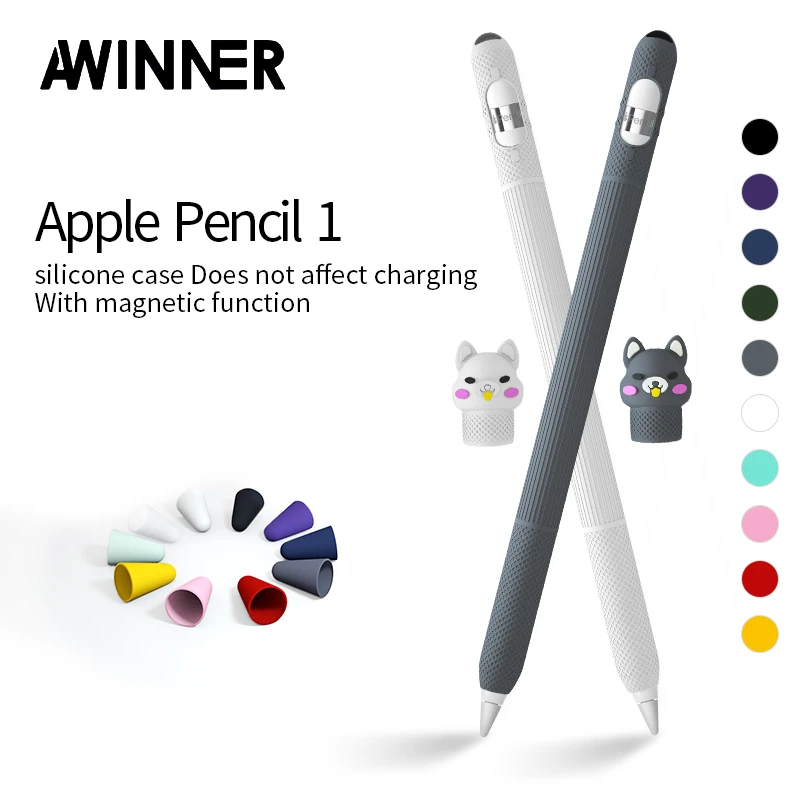Lovely Pattern Silione Silicon Protective Pouch Cap Holder Cover For Apple Pencil 1 Accessories Anti-scratch Case for Pencil 1nd
Lovely Pattern Silione Silicon Protective Pouch Cap Holder Cover For Apple Pencil 1 Accessories Anti-scratch Case for Pencil 1nd