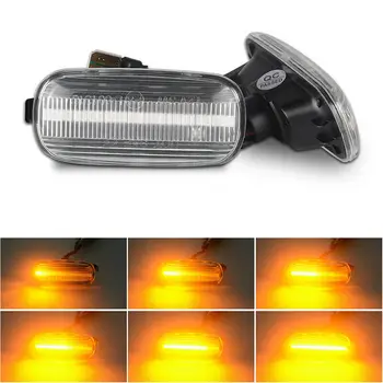 Dynamic Turn Signal Light Transparent Side For A4 S4 B6 B7 A6 Waterproof Amber Water Flowing
Dynamic Turn Signal Light Transparent Side For A4 S4 B6 B7 A6 Waterproof Amber Water Flowing