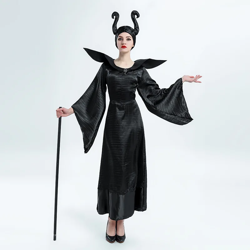 Halloween Clothing Adult Women's Sleeping Spell after Dark Cosplay Clothes Black Law Magic WOMEN'S Dress Stage Wear Women's
Halloween Clothing Adult Women's Sleeping Spell after Dark Cosplay Clothes Black Law Magic WOMEN'S Dress Stage Wear Women's
