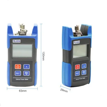 Handheld TL-510 Mini Optical Fiber Power Meter with SC FC interface laser power meter Fiber optic tester
Handheld TL-510 Mini Optical Fiber Power Meter with SC FC interface laser power meter Fiber optic tester