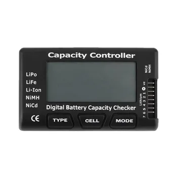Universal RC CellMeter-7 Digital Cell Battery Capacity Checker for LiPo LiFe Li-ion Nicd NiMH Battery Voltage Tester Device Hot
Universal RC CellMeter-7 Digital Cell Battery Capacity Checker for LiPo LiFe Li-ion Nicd NiMH Battery Voltage Tester Device Hot