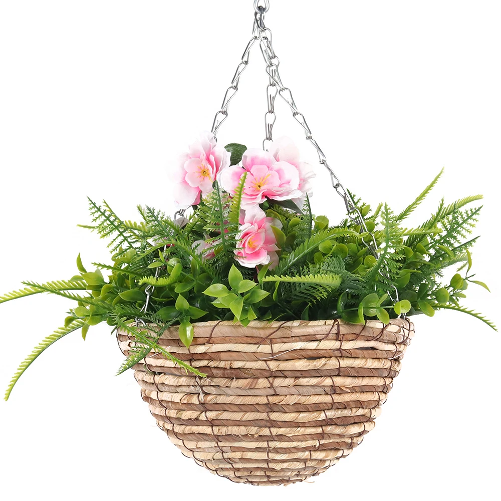 simulation valentines day wedding wall hanging basket flower