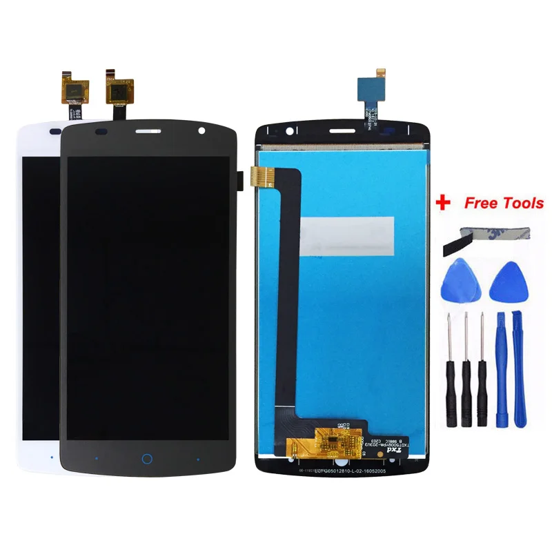 For 5.0" ZTE Blade L5 Plus LCD DIsplay +Touch Screen Digitizer Assembly+Tools+Adhesive For ZTE Original Screen By Factory Outlet
For 5.0" ZTE Blade L5 Plus LCD DIsplay +Touch Screen Digitizer Assembly+Tools+Adhesive For ZTE Original Screen By Factory Outlet