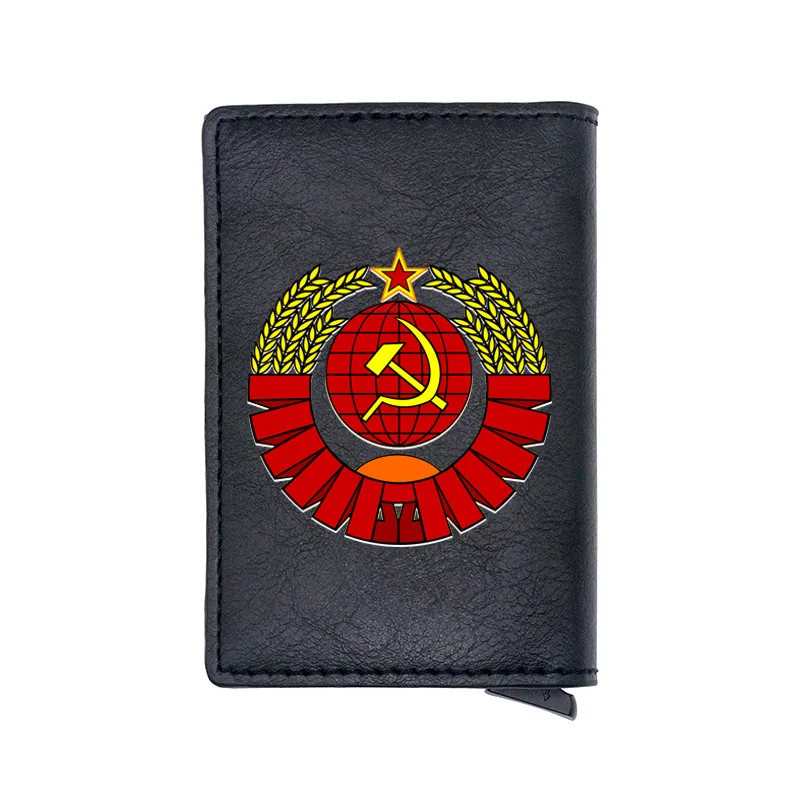 Классические кошельки CCCP Sickle Hammer с держателем для карт мужчин и женщин волшебный