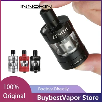 Original Innokin Zenith MTL Atomizer 2ml/4ml Tank 25mm RTA with 0.8ohm/1.6ohm Zenith Coil for MTL Vaper Vape Tank vs MANTA RTA
Original Innokin Zenith MTL Atomizer 2ml/4ml Tank 25mm RTA with 0.8ohm/1.6ohm Zenith Coil for MTL Vaper Vape Tank vs MANTA RTA