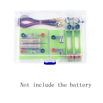 1set wire circuit experiment student model remote control series parallel parallel lamp head solenoid natural science
1set wire circuit experiment student model remote control series parallel parallel lamp head solenoid natural science