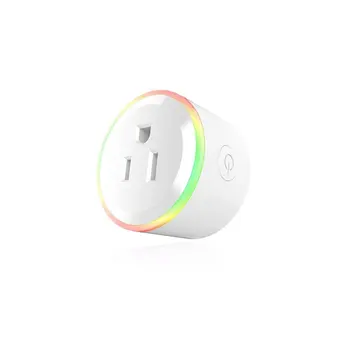 Smart Plug Light Socket Wireless WIFI Socket APP Remote Control Timer with LED Indicator Light US Plug
Smart Plug Light Socket Wireless WIFI Socket APP Remote Control Timer with LED Indicator Light US Plug