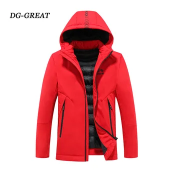 Winter Down Jacket 2019 Fashion New Korean Version Hooded White Duck Down Comfortable Casual Men's Warm Coat Outerwear Men
Winter Down Jacket 2019 Fashion New Korean Version Hooded White Duck Down Comfortable Casual Men's Warm Coat Outerwear Men