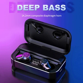 A6 TWS Earphones Bluetooth Wireless Headset Touch Control Earbuds Music Earphone With LED Power Display 1200mAh Charging Box
A6 TWS Earphones Bluetooth Wireless Headset Touch Control Earbuds Music Earphone With LED Power Display 1200mAh Charging Box