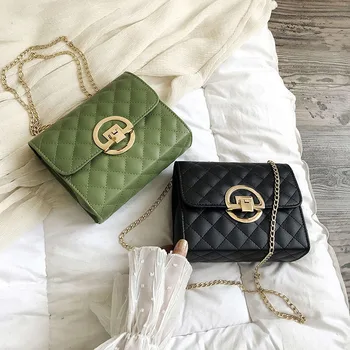 Women's Bag 2020 Classic Fashionable Texture Portable Diagonal & Chains Shoulder Bags All-match Polyester Waterproof Material
Women's Bag 2020 Classic Fashionable Texture Portable Diagonal & Chains Shoulder Bags All-match Polyester Waterproof Material