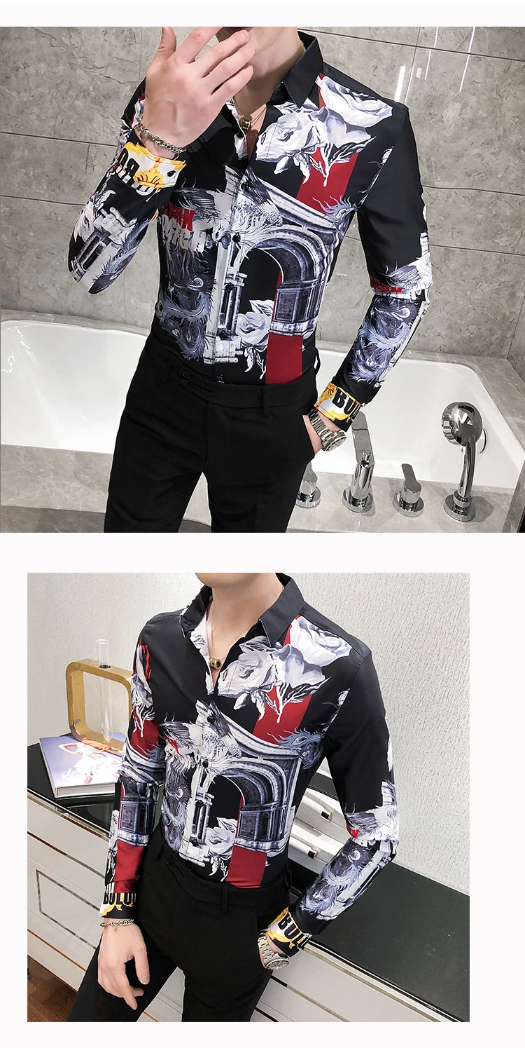 WaliicornersShirt Men Fashion Slim Fit Tuxedo Shirt Streetwear Shirts For Men Clothing 4 H8cbf9c6a741147cda5cf3d6b29f3389fS