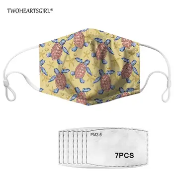 Twoheartsgirl Sea Turtle Printed Face Mask for Adult Men Women Anti-dust Kids Mouth Mask with 7pcs Filter Washbale Mouth-muffles
Twoheartsgirl Sea Turtle Printed Face Mask for Adult Men Women Anti-dust Kids Mouth Mask with 7pcs Filter Washbale Mouth-muffles