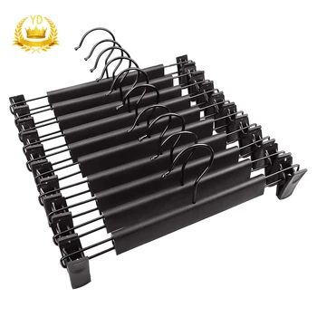 10 Pcs Premium Clothes Hangers With Strong Non-slip Adjustable Clips Polished 360 Degree Swivel Anti-Rust Hanging Hook YDHS
10 Pcs Premium Clothes Hangers With Strong Non-slip Adjustable Clips Polished 360 Degree Swivel Anti-Rust Hanging Hook YDHS