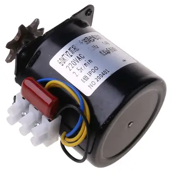 220V AC Eggs Turner Motor Incubator Engine Reversible Geared Components 2.5r/min
220V AC Eggs Turner Motor Incubator Engine Reversible Geared Components 2.5r/min