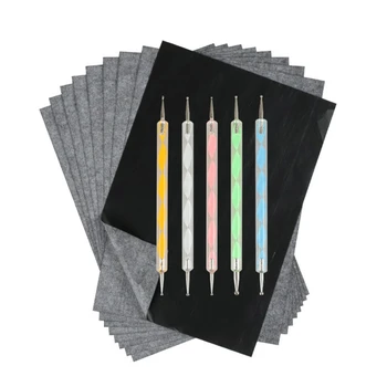 A4 Copy Carbon Paper Black Graphite Transfer Tracing Paper With Embossing Stylus Set For Wood Paper Canvas Tracing
A4 Copy Carbon Paper Black Graphite Transfer Tracing Paper With Embossing Stylus Set For Wood Paper Canvas Tracing