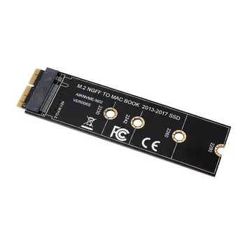 M.2 NVME SSD to 2013-2017 year hard drive adapter ABS and metal Material SSD Solid State Drive Riser Card
M.2 NVME SSD to 2013-2017 year hard drive adapter ABS and metal Material SSD Solid State Drive Riser Card