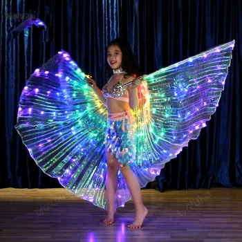 Children's Rainbow Multicolored LED Glowing Wings Wings Fluorescent Butterfly Glowing Wings Cloak CD50 W02
Children's Rainbow Multicolored LED Glowing Wings Wings Fluorescent Butterfly Glowing Wings Cloak CD50 W02