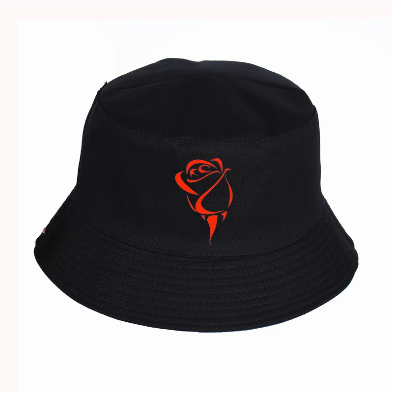 2019 new The red rose Print Hat Women Mens Panama Bucket Hat The red rose LOGO Design Flat Sun Visor Fishing Fisherman Hat
2019 new The red rose Print Hat Women Mens Panama Bucket Hat The red rose LOGO Design Flat Sun Visor Fishing Fisherman Hat