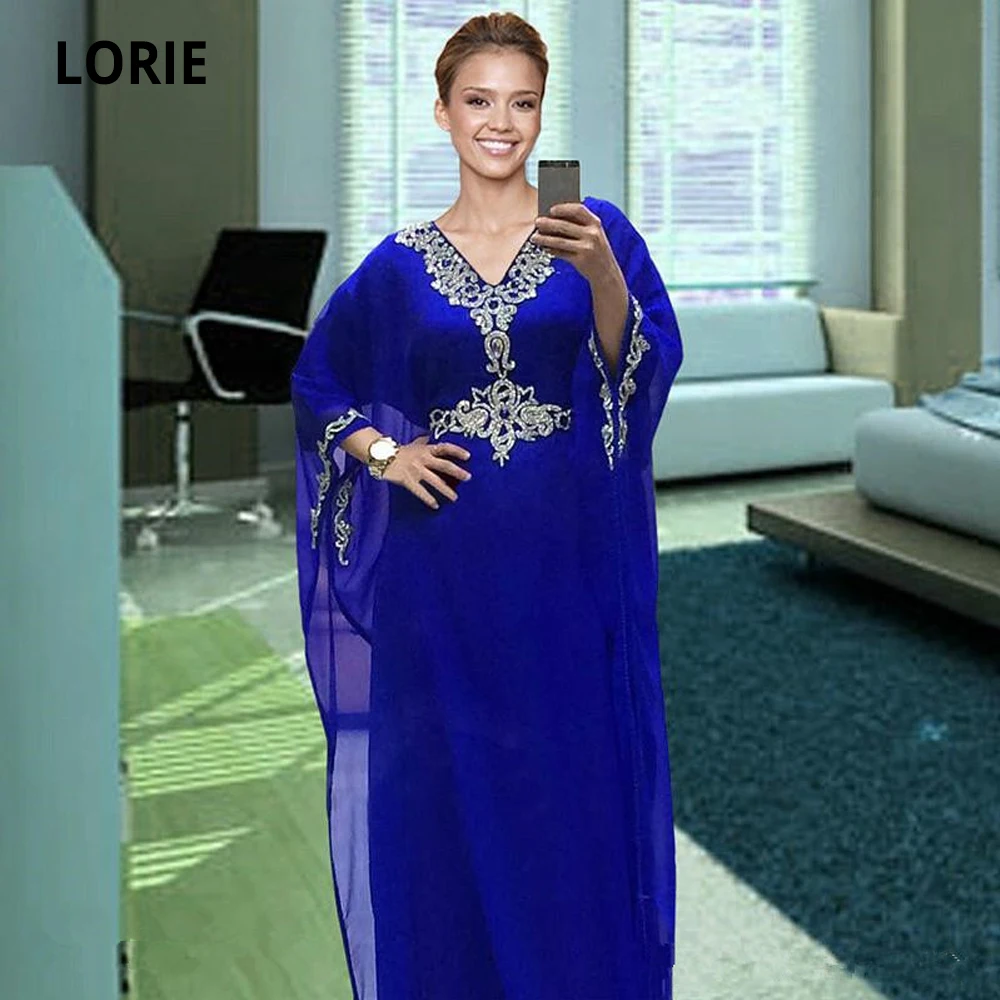 2020 Royal Blue Chiffon Kaftan Evening Dress with Beaded Crystal Long Formal Special Occasion Dress Prom Party Gown Plus Size 
2020 Royal Blue Chiffon Kaftan Evening Dress with Beaded Crystal Long Formal Special Occasion Dress Prom Party Gown Plus Size