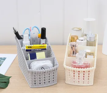 4 Colors Imitation Rattan Plastic Makeup Storage Organizer Box Remote Control Cosmetic Multi-function Desktop Storage Box
4 Colors Imitation Rattan Plastic Makeup Storage Organizer Box Remote Control Cosmetic Multi-function Desktop Storage Box