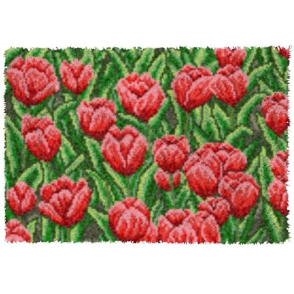 Latch hook rug kits Canvas embroidery with pattern Unfinished accessories do it yourself Flower Tapestry Handcrafts diy bag
Latch hook rug kits Canvas embroidery with pattern Unfinished accessories do it yourself Flower Tapestry Handcrafts diy bag