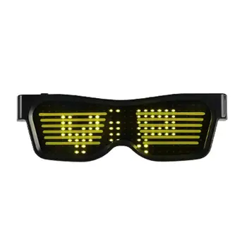 Halloween Party Bluetooth Control Application Editable Text DIY USB LED Glasses LED luminous glasses Bluetooth glasses Bar tool
Halloween Party Bluetooth Control Application Editable Text DIY USB LED Glasses LED luminous glasses Bluetooth glasses Bar tool