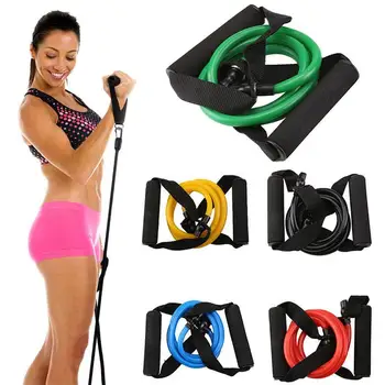 Tension Band Chest Expander Yoga Pull Rope Puller Fitness Equipments 5 Color TPE Stretch Arm Apparatus Removable Practical
Tension Band Chest Expander Yoga Pull Rope Puller Fitness Equipments 5 Color TPE Stretch Arm Apparatus Removable Practical