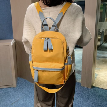 HGCBB 10L Nylon Mini Backpack Women 2020 School Bag Small Backpacks Teens Teenage Girls Orange Yellow Black Mochila Sac A Dos 
HGCBB 10L Nylon Mini Backpack Women 2020 School Bag Small Backpacks Teens Teenage Girls Orange Yellow Black Mochila Sac A Dos