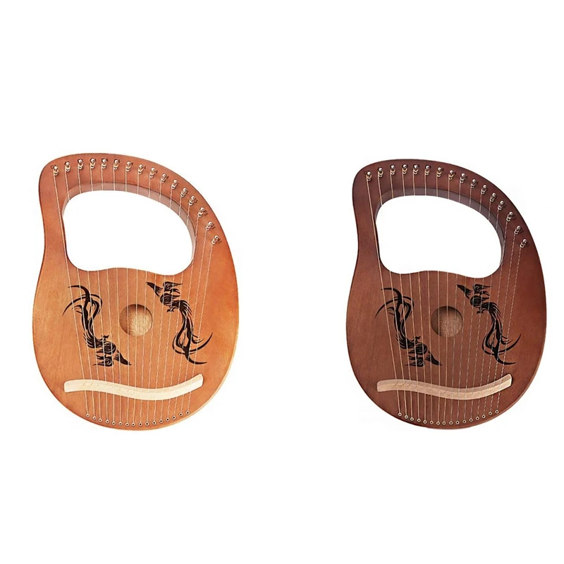 Lyre Harp 16 струн с Фениксом подходит для начинающих взрослых и детей струнный