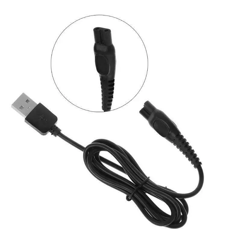 HQ8505 зарядка через USB кабель для электробритвы Philips HQ8 AT895 S5000 HQ7310 HQ6070 PT720 PT725 AT798 HQ8140