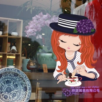 Coffee Shop Cute Girl Sticker Milk tea Sticker Cafe Wall Art Sticker Decal Home Decoration Mural Decor Coffee Shop Cafe Decal 
Coffee Shop Cute Girl Sticker Milk tea Sticker Cafe Wall Art Sticker Decal Home Decoration Mural Decor Coffee Shop Cafe Decal