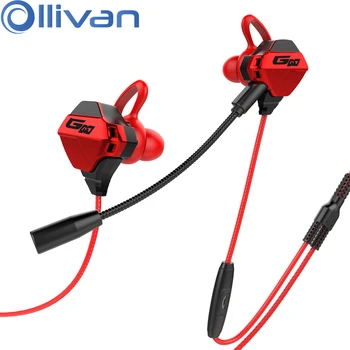 OLLIVAN 3.5MM Wired Gaming Headset With Control Microphone Noise Isolating Sweatproof Earphone Ear Hook Earphones Red Men Women
OLLIVAN 3.5MM Wired Gaming Headset With Control Microphone Noise Isolating Sweatproof Earphone Ear Hook Earphones Red Men Women