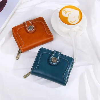 Retro Women Leather Clutch Short Wallet PU Money Coin Card Case Holder Lady Purse Handbag Envelope Zip Bag
Retro Women Leather Clutch Short Wallet PU Money Coin Card Case Holder Lady Purse Handbag Envelope Zip Bag