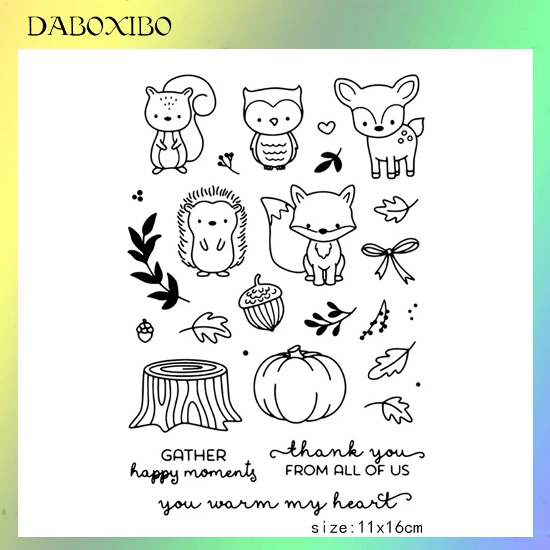 DABOXIBO Little Animals In The Fores Cutting Dies Stencils For DIY Scrapbooking/Photo Album Decorative Embossing DIY Handcrafts
DABOXIBO Little Animals In The Fores Cutting Dies Stencils For DIY Scrapbooking/Photo Album Decorative Embossing DIY Handcrafts